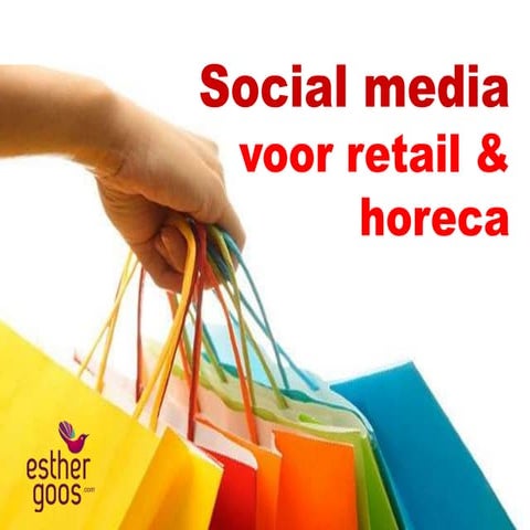 Social media voor retail en horeca