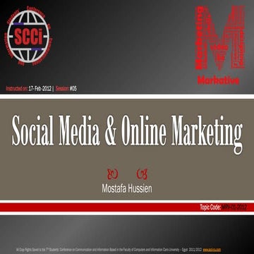 Social Media & Online Marketing 