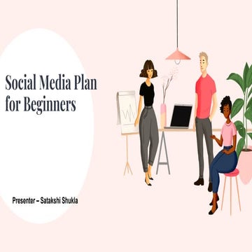 Social media plan