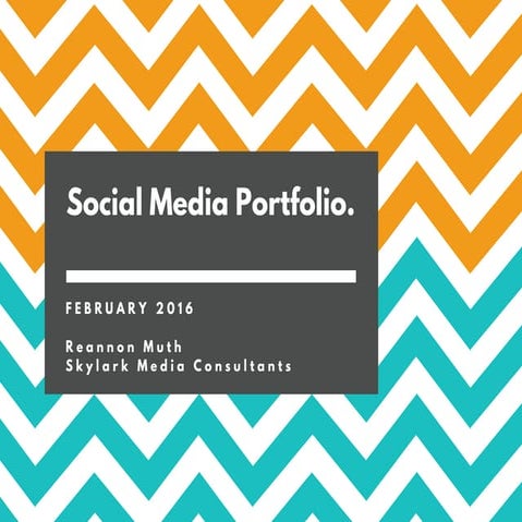 Social Media Portfolio
