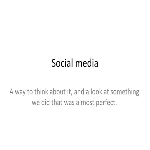 Social Media Presentation