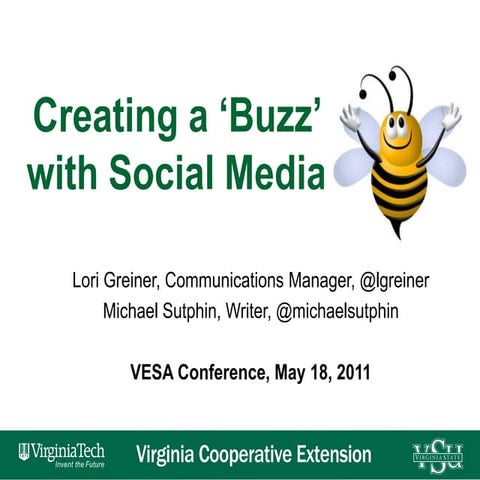 Creating a 'Buzz' with Social Media