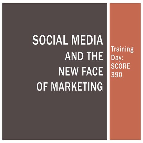 Social Media Presentation-SCORE390