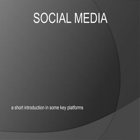 Social Media Presentation