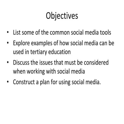 Social media basics