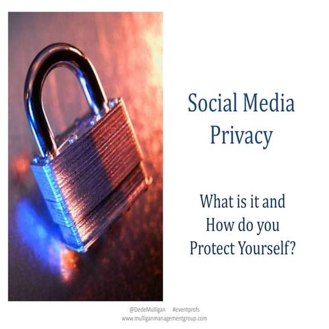 Social media privacy