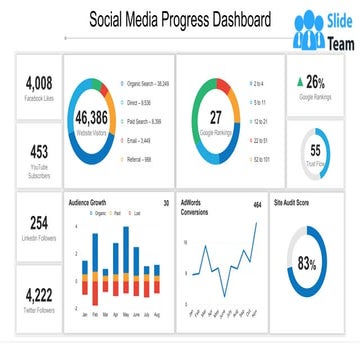 Social Media Progress Dashboard