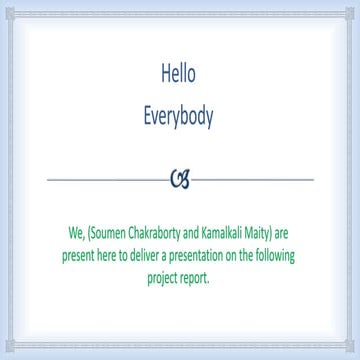 Social Media Project Presentation (PPT) for NIIT