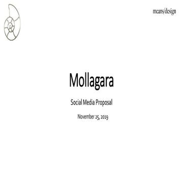 Social Media Proposal for a Skincare Brand