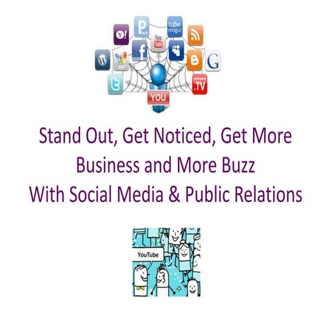 Social Media Marketing & PR Tips Gift from Pam Perry