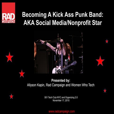 Becoming a Social Media Rockstar