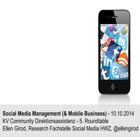 Social Media & Mobile Business