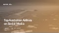Social Media Report - Airlines (Australia) July 2016