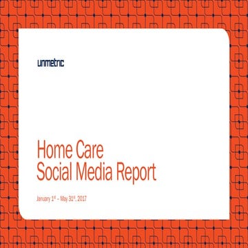Social Media Report - Home Care January 1st - May 31st 2017