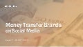 Social Media Report - Money Transfer Brands September - October 2016