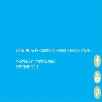 Social media report-sample | PDF
