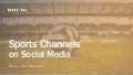 Social Media Report - Sports Channels (India) October - November 2016