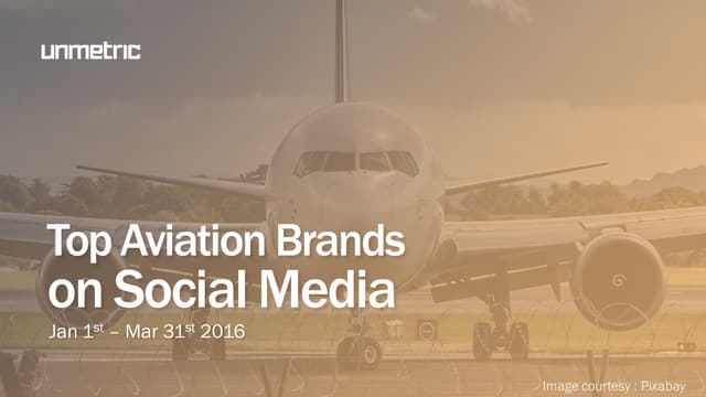 Social Media Report - Aviation Q1 2016