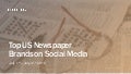Social Media Report - Media (Newspapers) Brands July 2016