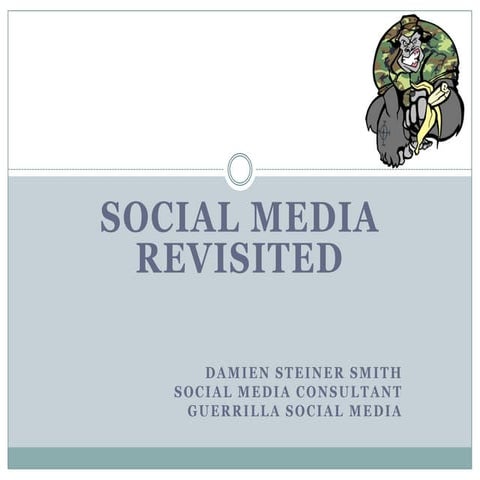 Social Media Revisited   Charites