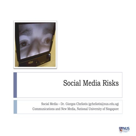 Social Media Risks