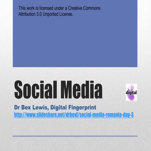 Social media romania day 3