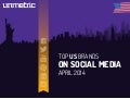 Social Media Shakedown of Top Brands in April 2014