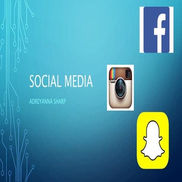 Social media sharp | PPTX