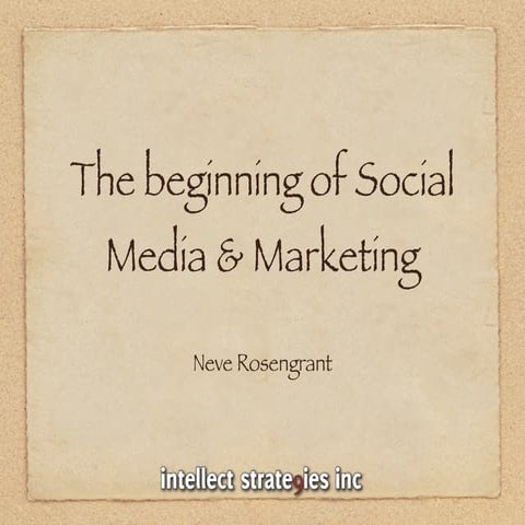 Social Media Slidedeck