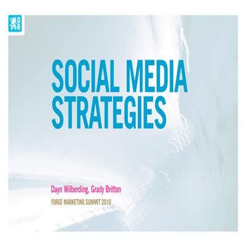 Social Media Strategies for Small to Medium Businesses