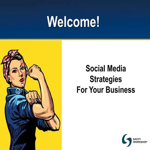 Social Media Strategies For Your Business SBA 8-30-16