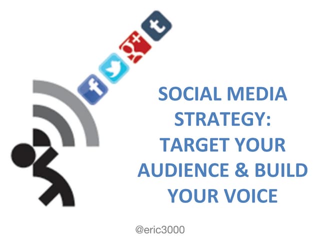 Social Media Strategy - Target Your Audience & Build Your Voice