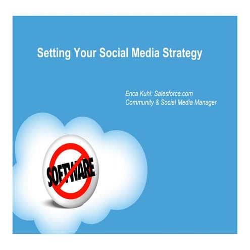 Setting Your Social Media Strategy
