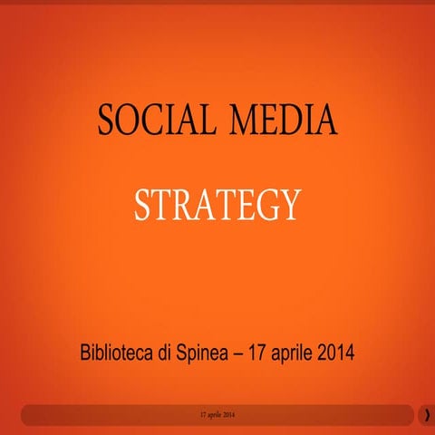 Social media: un possibile planning per la strategia