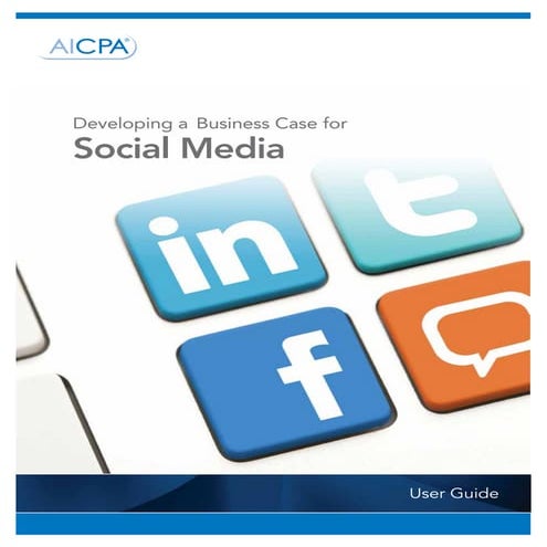 Social media strategy booklet