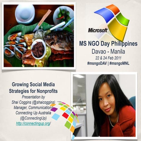 Social Media Strategy by Ms. Shai Coggins
