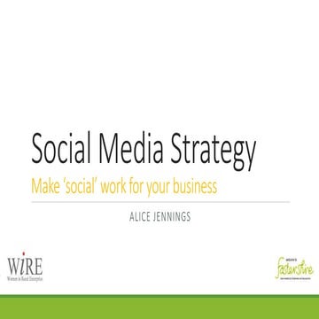 Social media strategy feb 16 fastershire