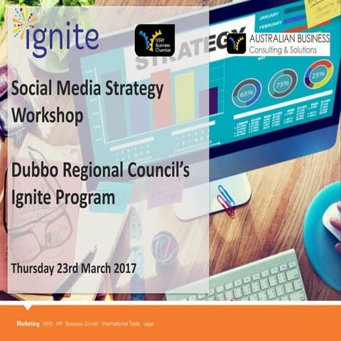 Social Media Strategy Presentation at Dubbo IGNITE