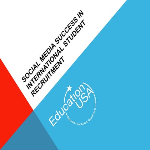 Social Media Success in International Student Recruitment
