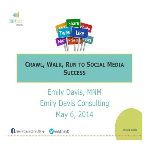 Crawl Walk Run to Social Media Success | PDF