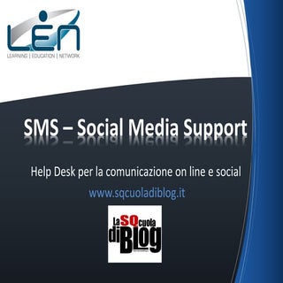 Servizio Social Media Support