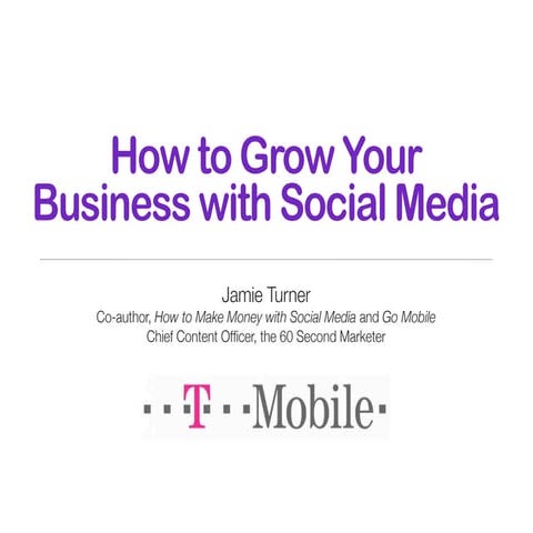How to Grow Your Buiness with Social Media