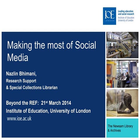 Social Media for Disseminating Research