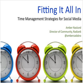 Social Media Time Management
