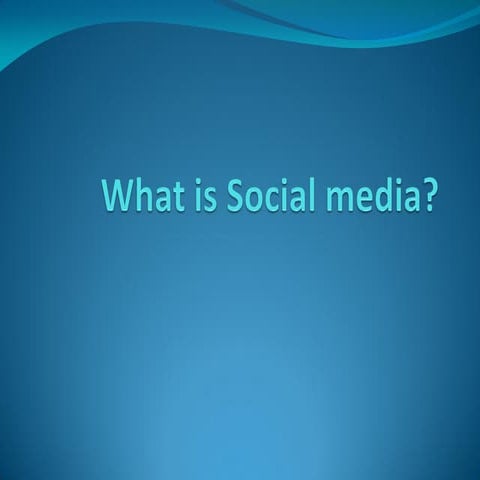Social media today   e briks infotech