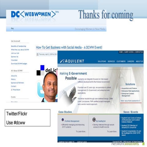 Social Media To Get More Business Dcwebwomen