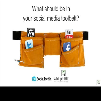 What Should Be in Your Social Media Toolbelt?