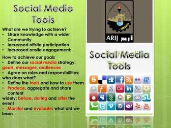 Social media tools