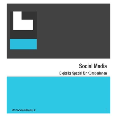 Social Media Tools für Künstler