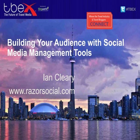 Social Media Presentation Tools at TBEX in Toronto
